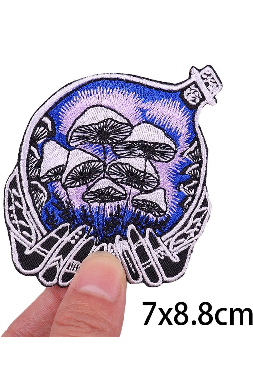 Mushroom Follower Embroidered Patches