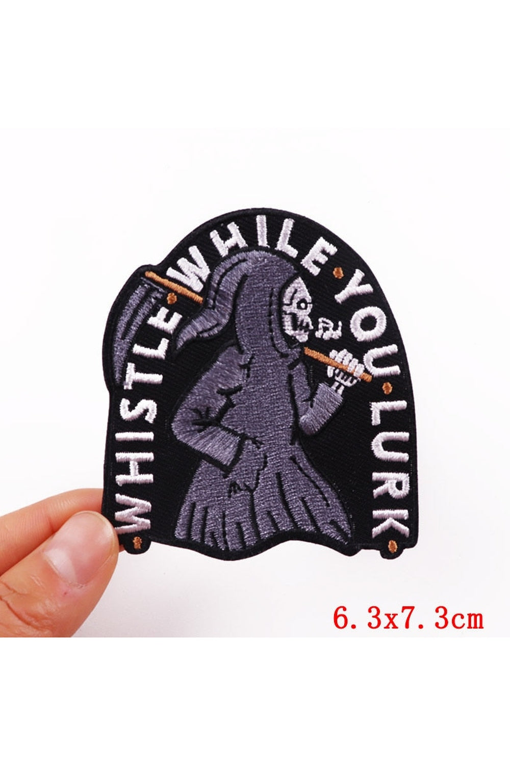 Ghostly Embroidery Patches