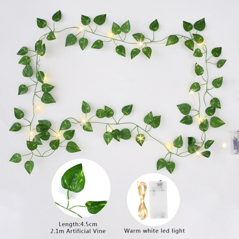 Ivy LED Light Garland Decor