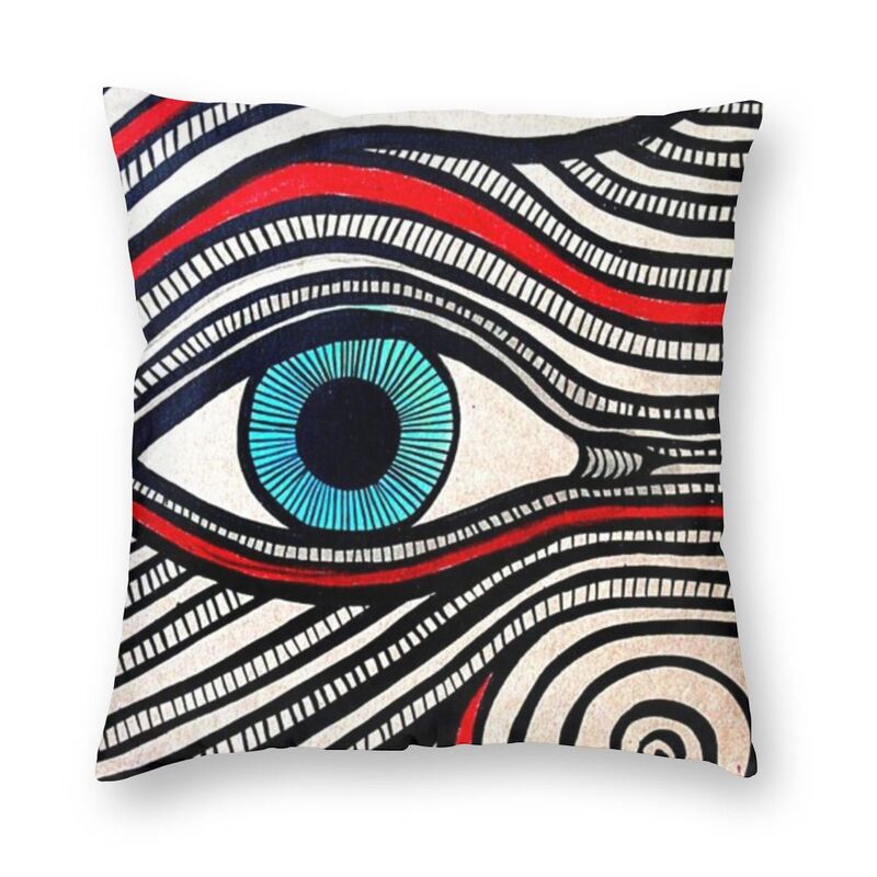 Psychedelic Eye Pattern Pillow Case