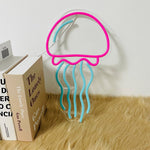 Jellyfish Neon Wall Lamp