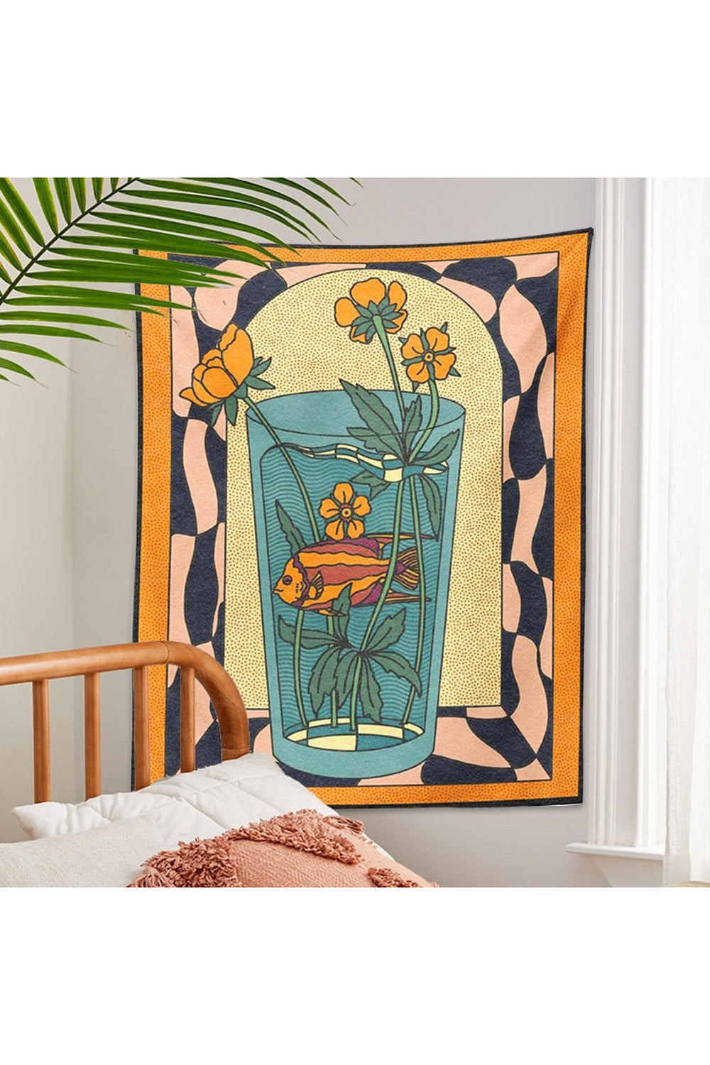 Glass World Fantasy Tapestry