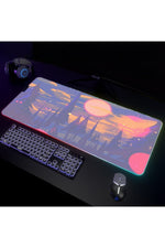 Moon LED Gaming Mousepad