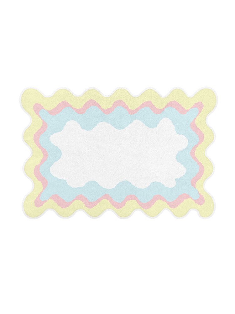 Danish Pastel Simple Living Room Rug