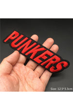 Edgy Punk Embroidered Patch Set