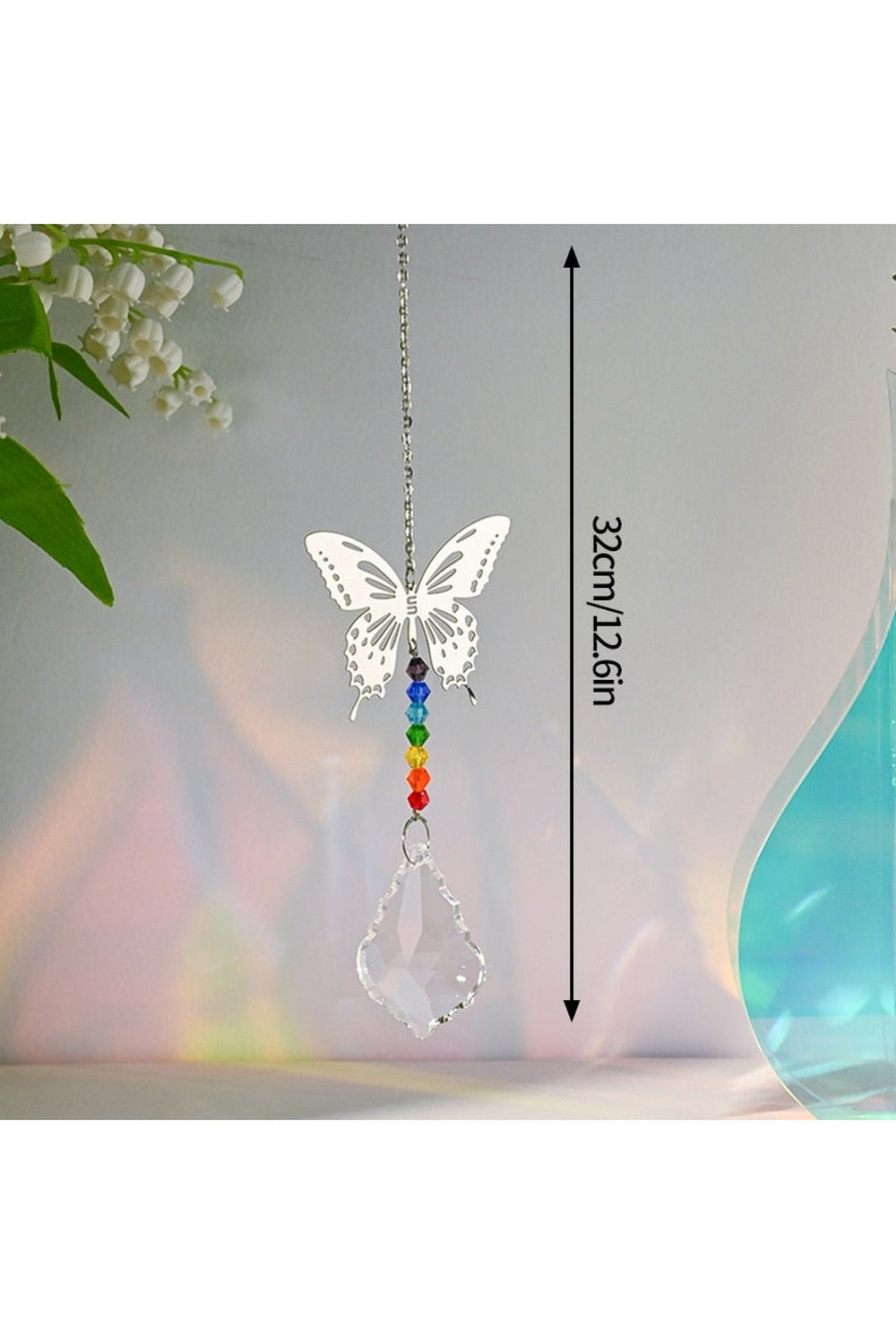 Golden Butterfly Suncatcher