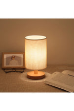 Light Academia Linen Table Lamp