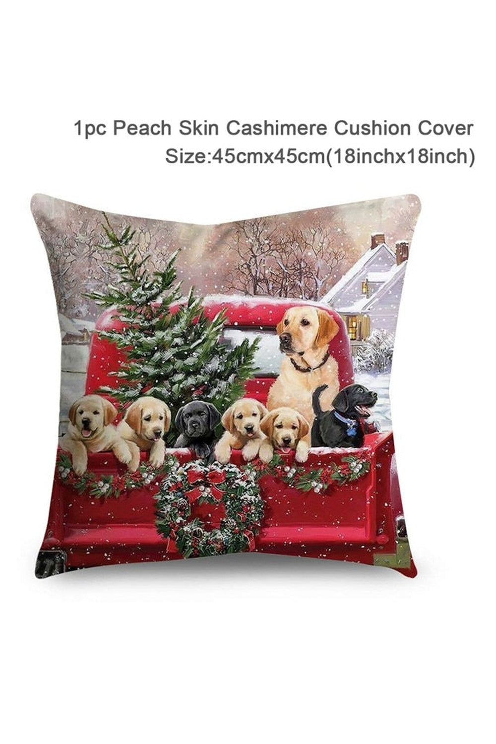 Festive New Year Pillow Case