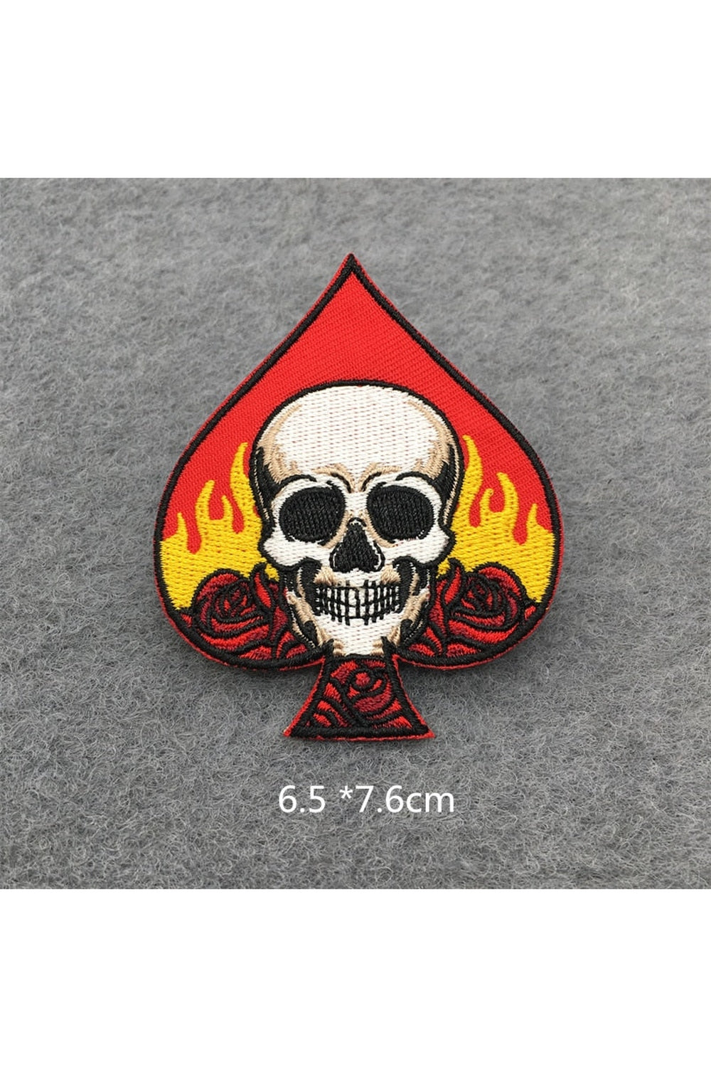 Edgy Punk Embroidered Patch Set