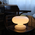 White Glass Reading Lamp