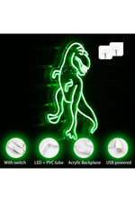 T-Rex Dinosaur Neon Light