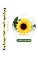 Floral Sunflower Wall Hanging