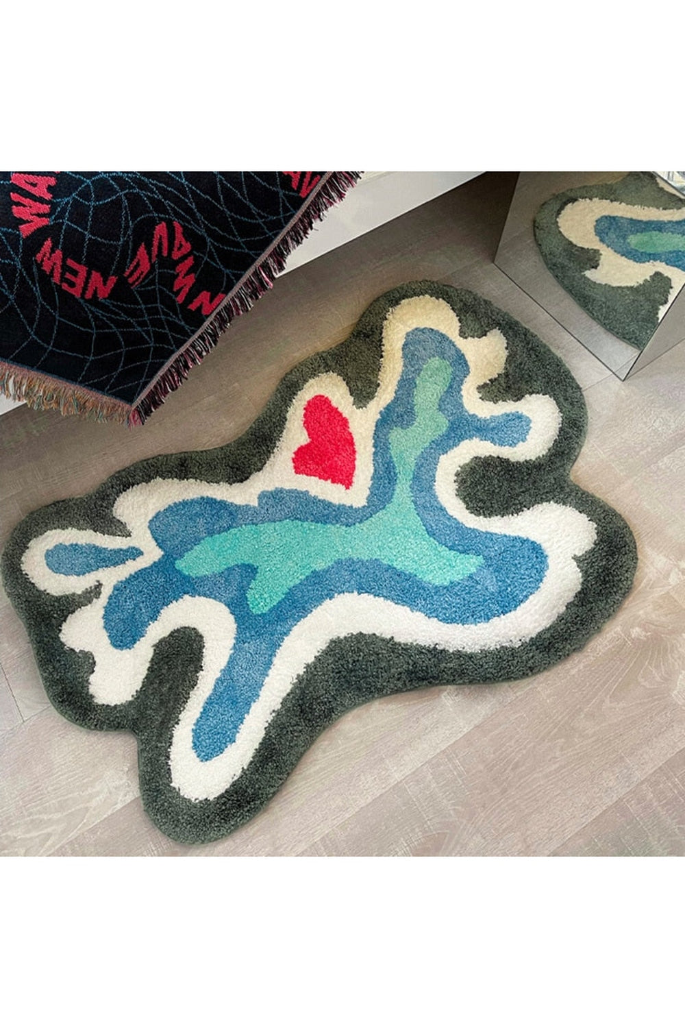 Abstract Spot Pattern Rug