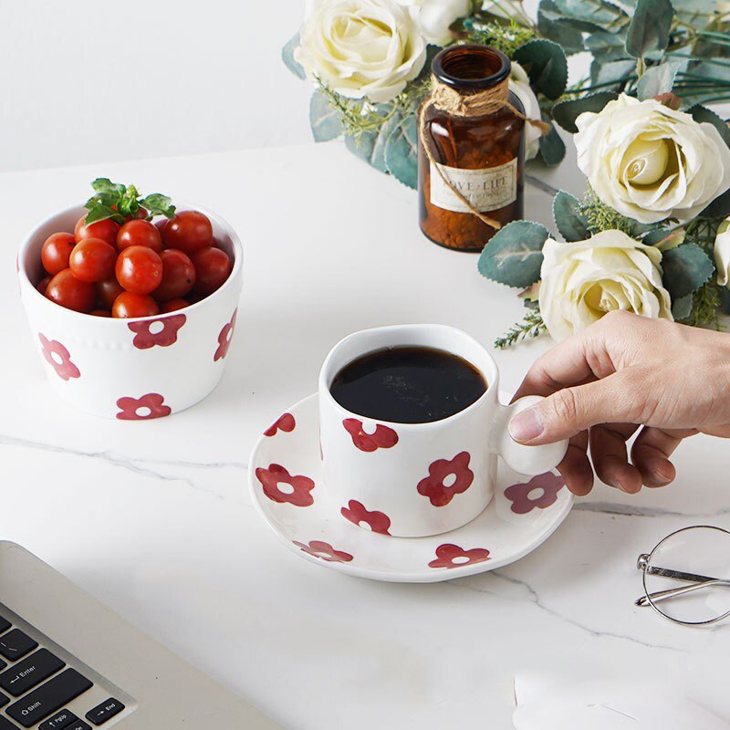 Aesthetic Korean Ceramic Mug