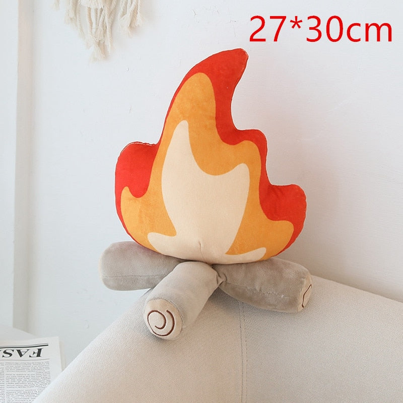 Simulation Bonfire Plush Toy