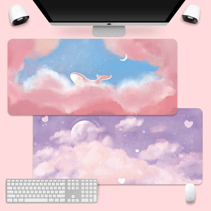 Clouds Landscape Deskmat Pad