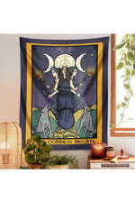 Moon Priest Tarot Wall Tapestry