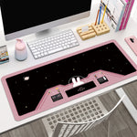 Astronauts Rabbit Mouse Pad Deskmat