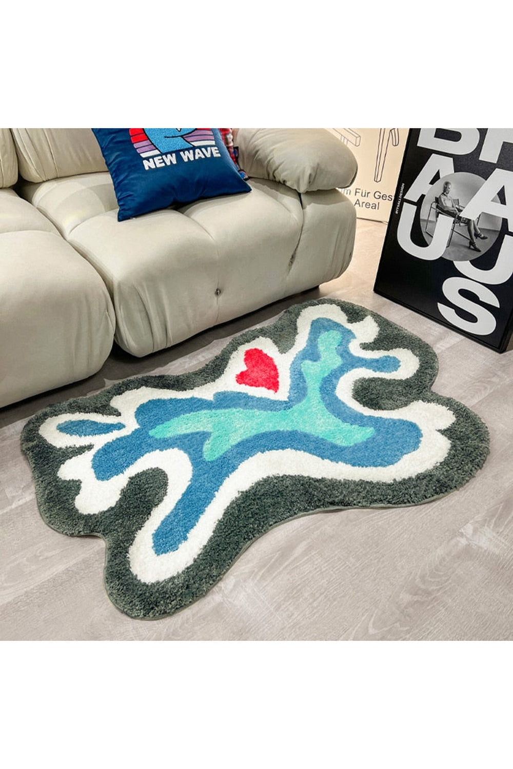 Abstract Spot Pattern Rug