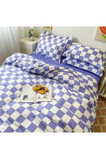 Soft Checkerboard Bedding Collection