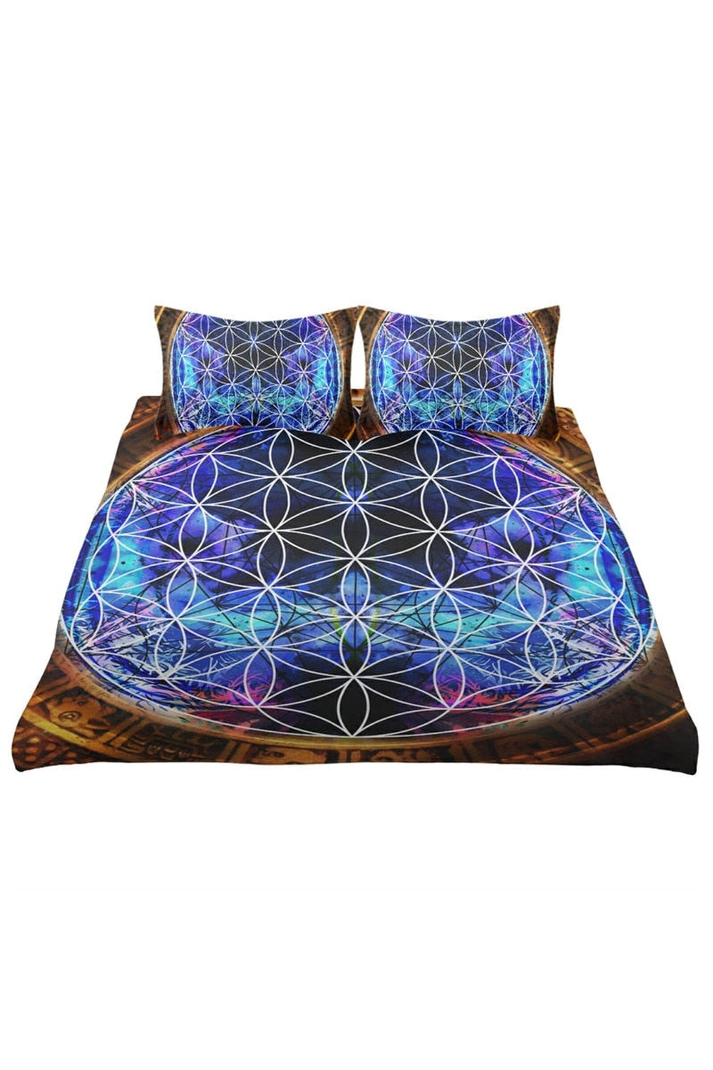 Mesmerizing Trippy Rainbow Bedding