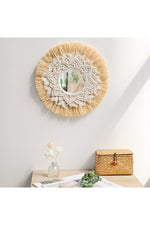 Cozy Round Decorative Mirror