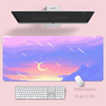 Cute Moon Gamer Mat