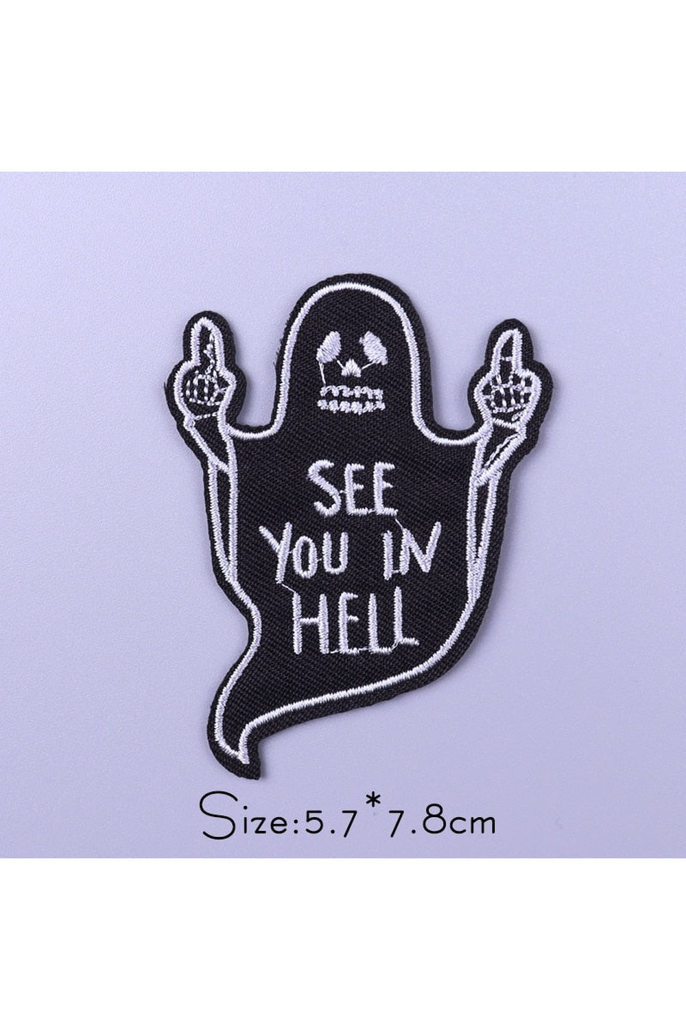 Dead Punk Style Embroidered Patches