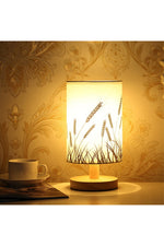 Light Academia Linen Table Lamp