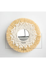 Cozy Round Decorative Mirror