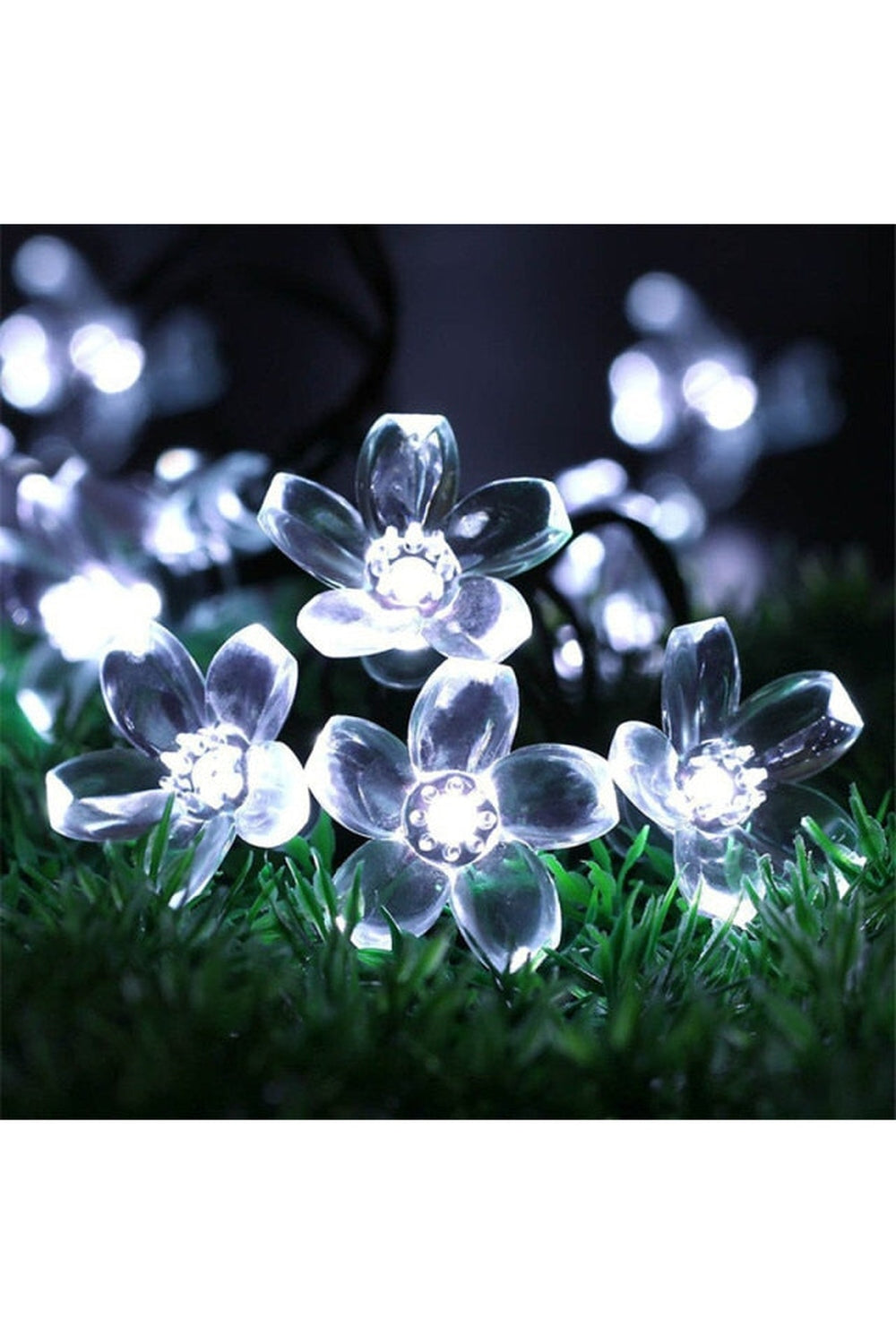 Enchanting Solar Blossom String Lights