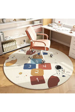 Girlish Floral Decor Rug