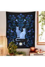 Mystical Cats Tapestry