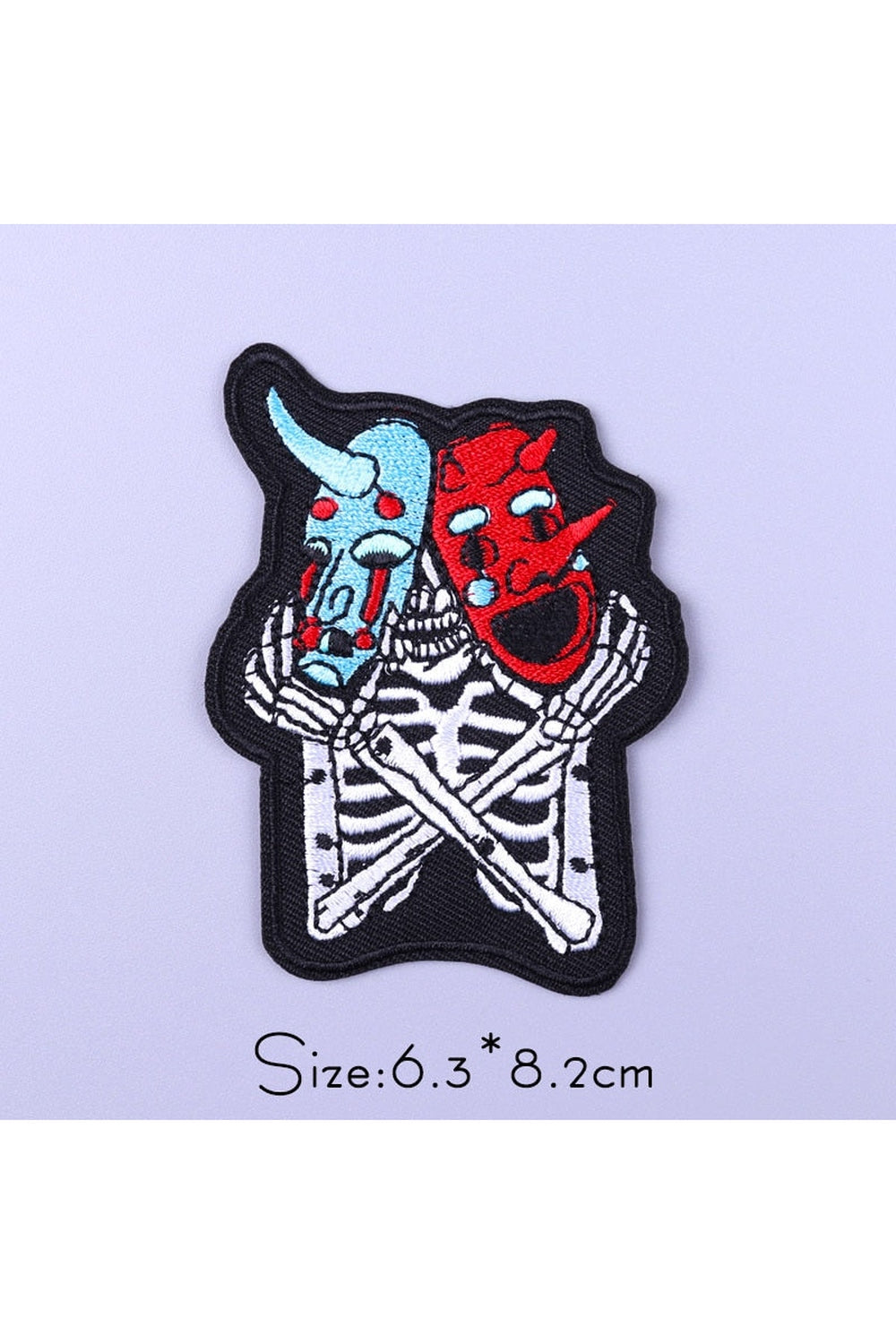 Dead Punk Style Embroidered Patches