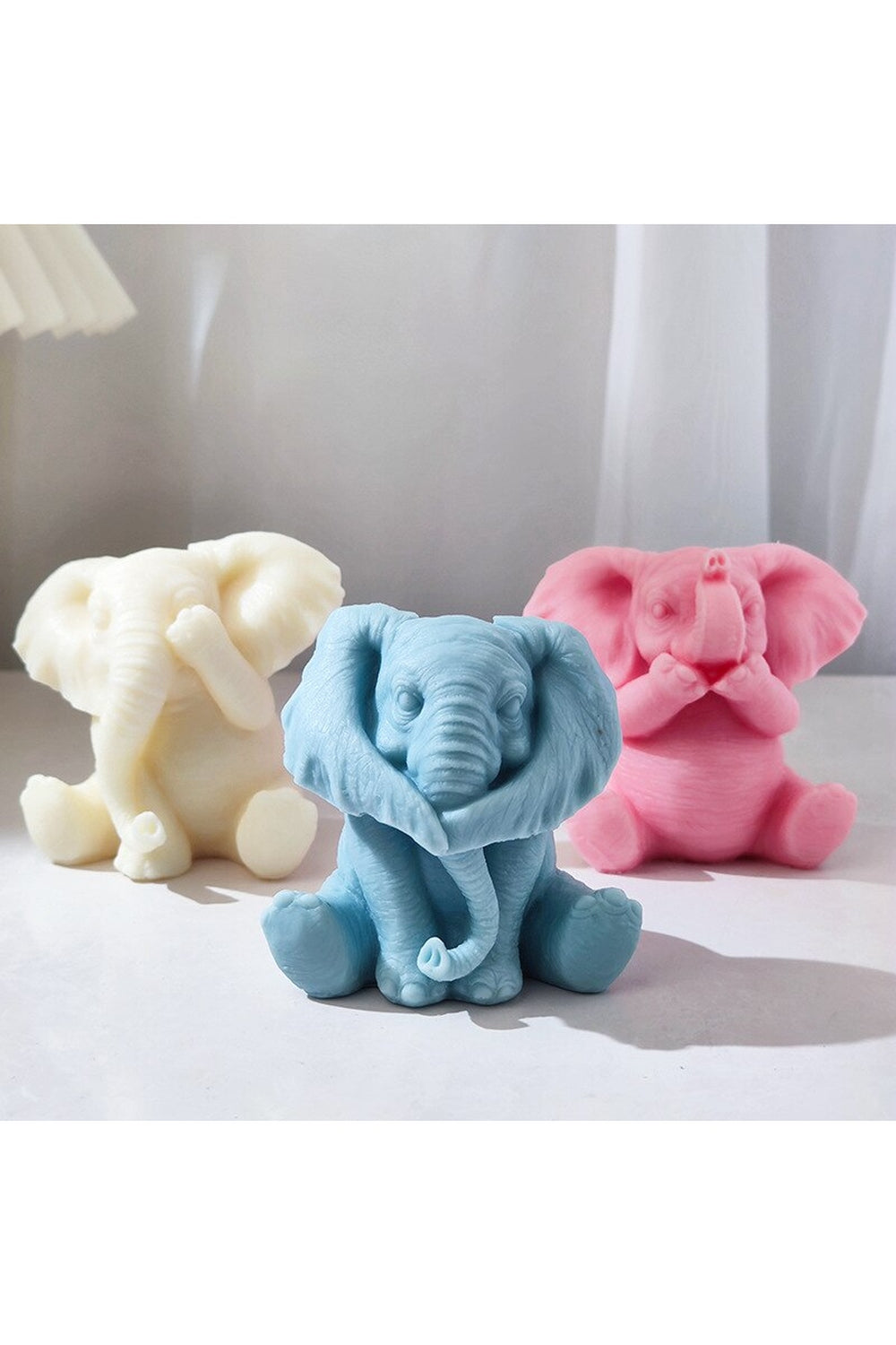 Majestic Elephant Candle Mold