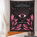 Psychedelic Embrace Eye Tapestry