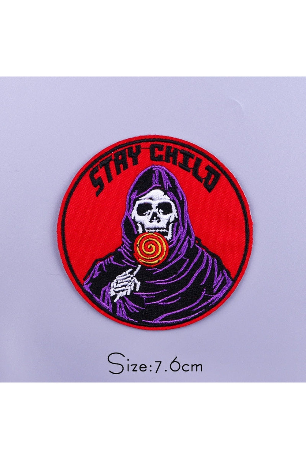 Dead Punk Style Embroidered Patches