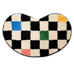 Indie Checkered Bean Bath Rug