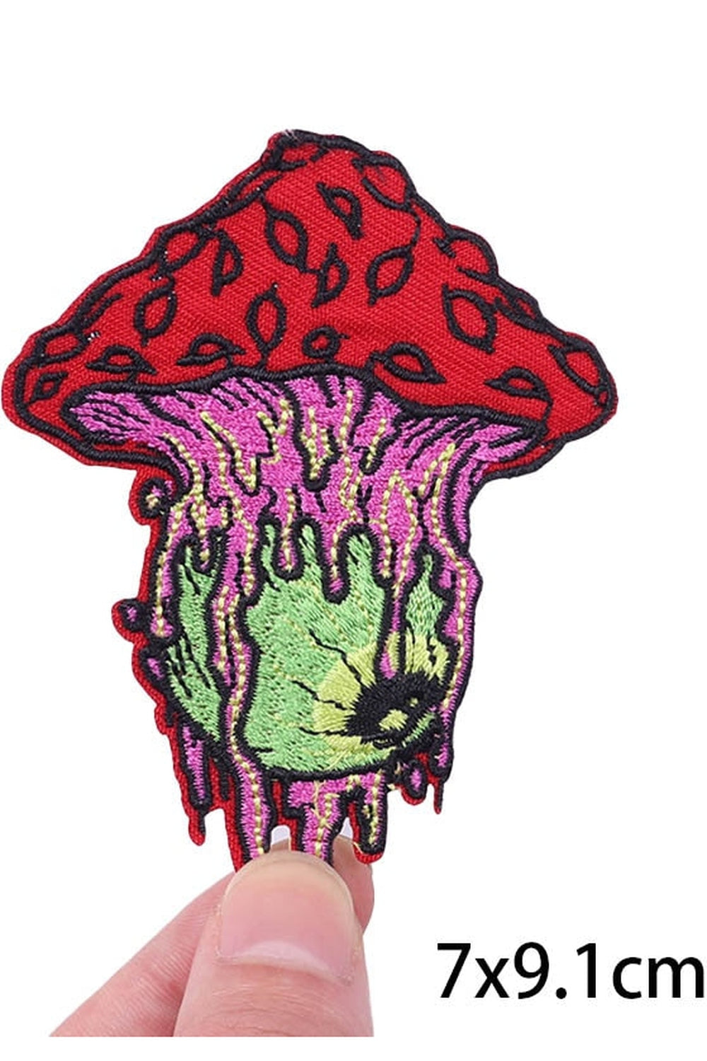 Mushroom Follower Embroidered Patches