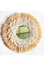 Cozy Round Decorative Mirror