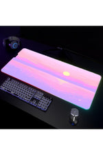 Moon LED Gaming Mousepad