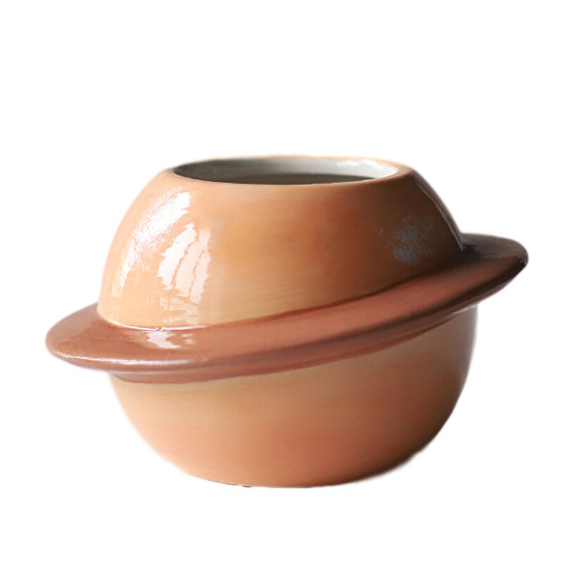 Planet Ceramic Succulent Pot