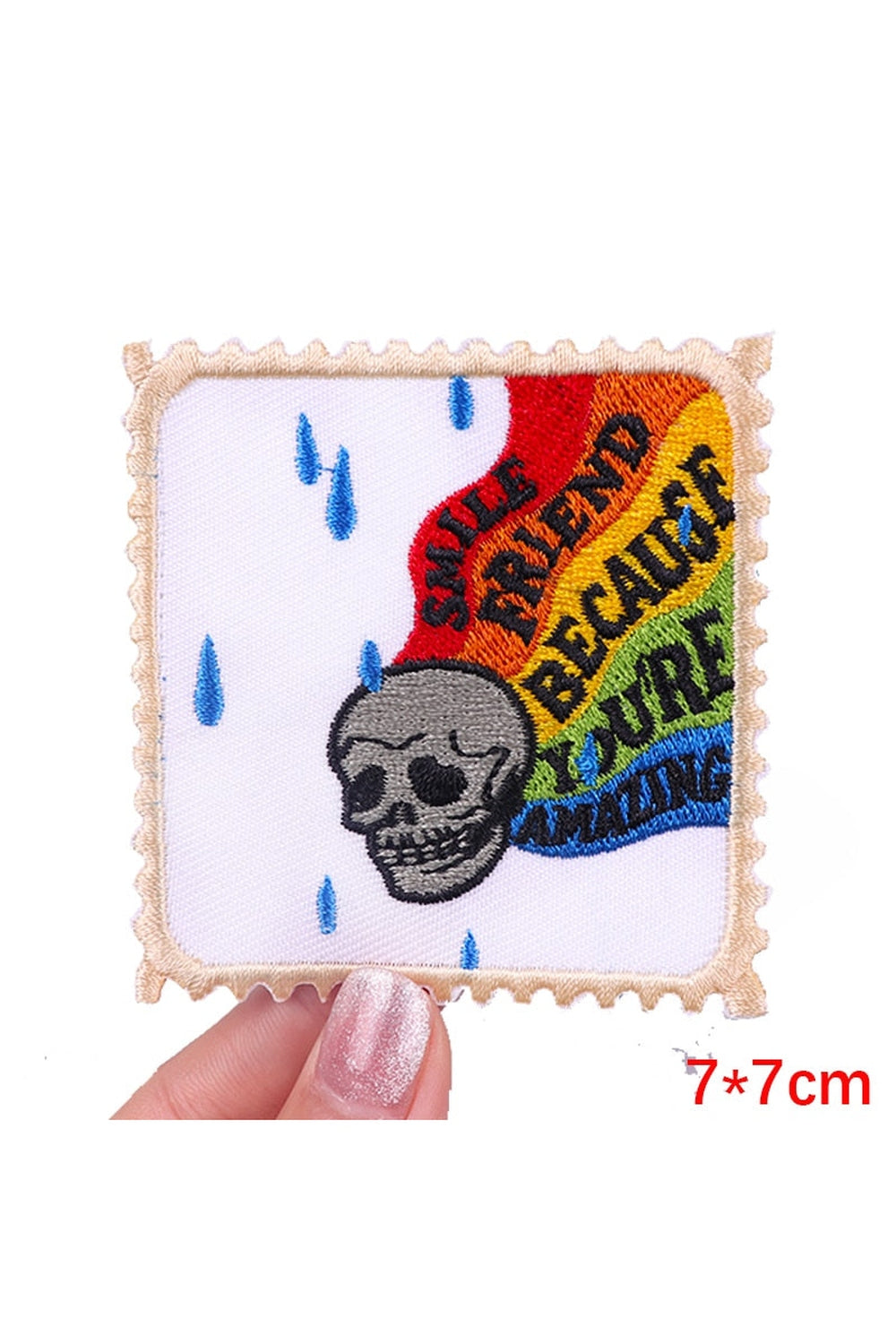 Rebel Punk Embroidery Patch Set