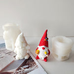 Santa Claus Themed Candle Mold