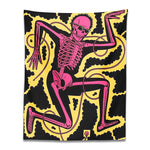Aesthetic Dansing Skeleton Tapestry