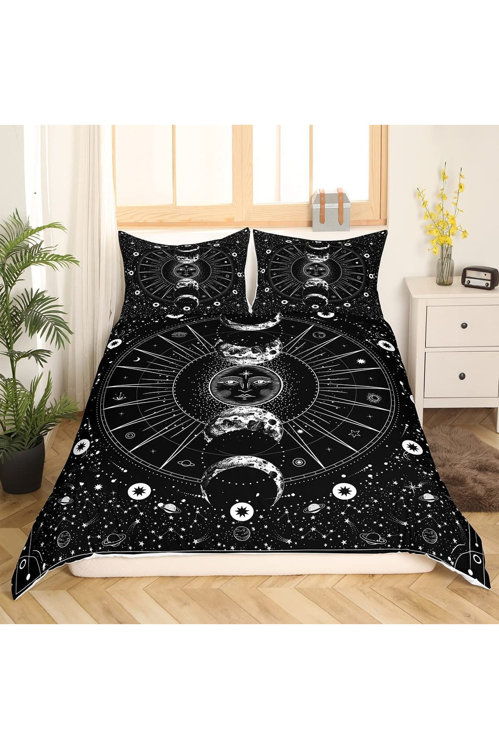 Moon Star Witchcraft Bedding