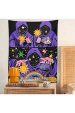 Mystical Divination Occult Tapestry