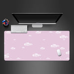 Elegant Purple Desk Mat