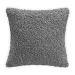 Grey Teddy Boucle Pillow Cover