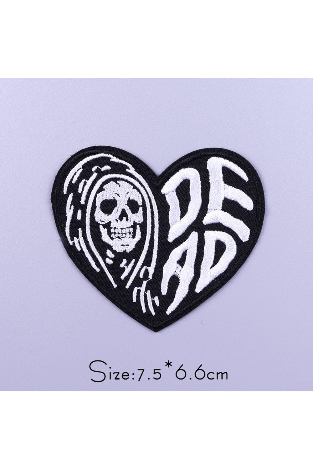 Dead Punk Style Embroidered Patches